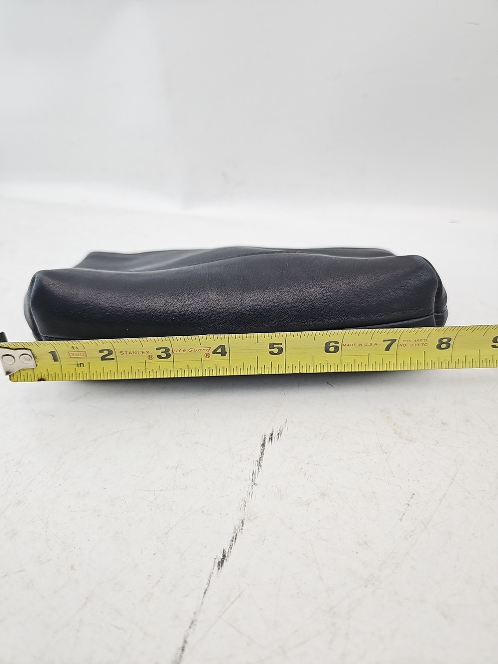 Coach Black Leather Clutch Pouch - Picture 6 of 7